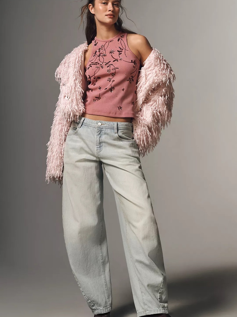 Pilcro High-Rise Balloon Jeans